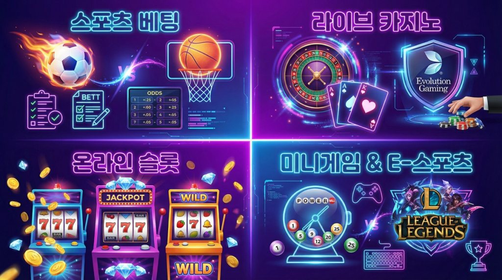 10x10bet 게임 종류 - 스포츠, 카지노, 슬롯, E-스포츠 4가지 카테고리